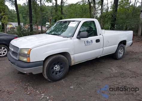 2005 Chevrolet Silverado 1500 Work Truck from USA, damaged, VIN 1GCEC14X95Z189471